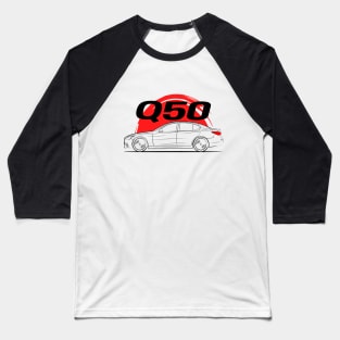 Q50 JDM Sedan Baseball T-Shirt